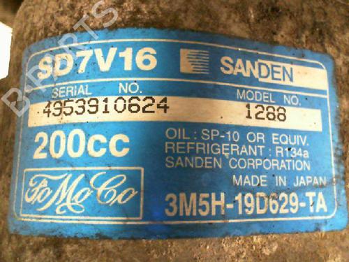 AC compressor VOLVO V50 (545) 1.6 D | BP38661777M34 - Image 6
