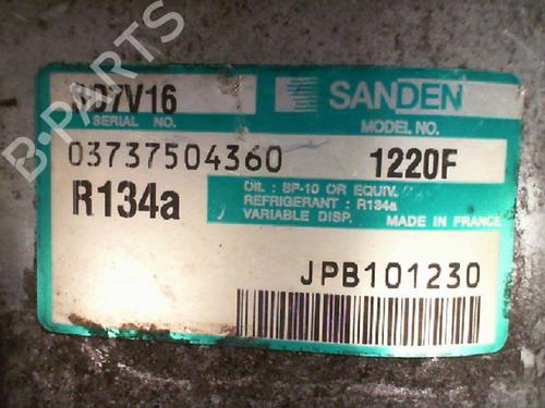 AC compressor ROVER 25 I Hatchback (RF) 2.0 iDT | BP38662765M34 - Image 6