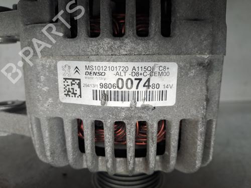 Alternator CITROËN C3 II (SC_) 1.2 VTi 82 | BP38668579M7 - Image 3