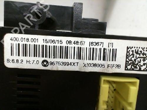 Climate control CITROËN C3 II (SC_) 1.6 BlueHDi 75 | BP38661693I5 - Image 3