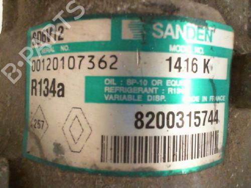 AC compressor RENAULT KANGOO (KC0/1_) 1.5 dCi (KC08, KC09) | BP38663106M34 - Image 2