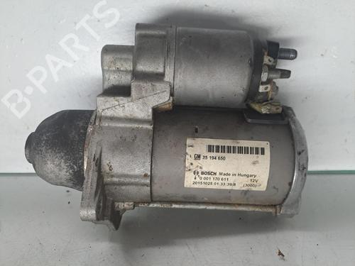 Startmotor OPEL CORSA E (X15) 1.4 Turbo (08, 68) | BP38666068M8 - Image 3