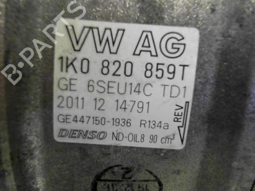 AC compressor VW GOLF VI (5K1) 1.4 TSI | BP38654361M34 - Image 5