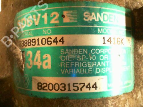 AC compressor RENAULT KANGOO Express (FC0/1_) 1.5 dCi (FC07, FC1R) | BP38662201M34 - Image 3