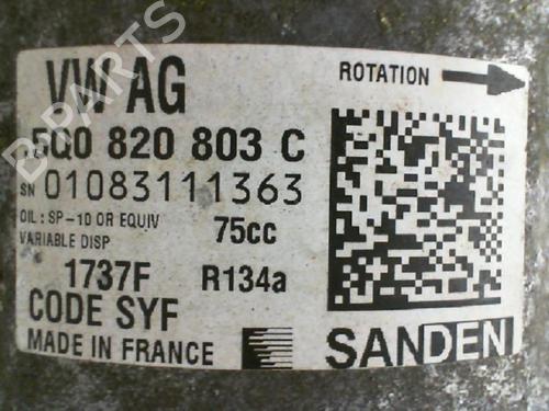 AC compressor SEAT LEON ST (5F8) 1.6 TDI | BP38661770M34 - Image 2