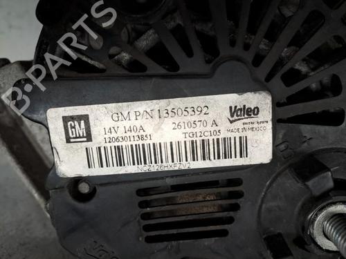 Alternator CHEVROLET AVEO Hatchback (T300) 1.3 D | BP38664719M7 - Image 2