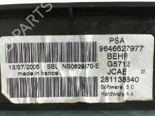 Climate control PEUGEOT 307 CC (3B) 2.0 16V | BP38661421I5 - Image 3