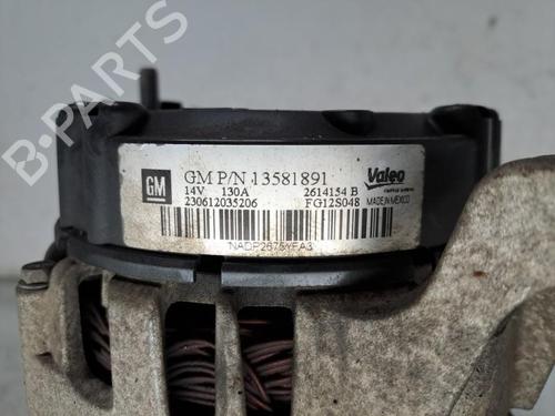 Alternator OPEL ASTRA J (P10) 1.4 Turbo (68) | BP38665748M7 - Image 3