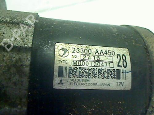 Starter SUBARU FORESTER (SG_) 2.0 AWD (SG5) | BP38654445M8 - Image 3