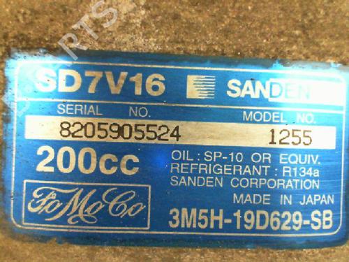 AC compressor FORD FOCUS II (DA_, HCP, DP) 1.6 TDCi | BP38662623M34 - Image 6