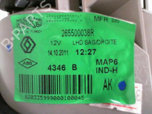 Right tailgate light RENAULT FLUENCE (L3_) 1.5 dCi (L30S) | BP38663101C80 - Image 4