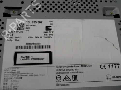 Radio SEAT Mii (KF1, KE1) 1.0 | BP38654049E6 - Image 2