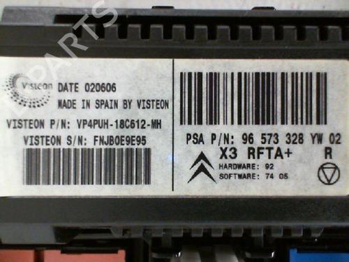 Climate control CITROËN C5 II (RC_) 1.6 HDi (RC8HZB) | BP38661673I5 - Image 6