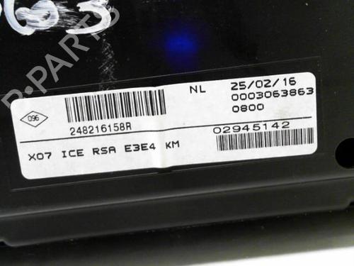 Instrument cluster RENAULT TWINGO III (BCM_, BCA_) 0.9 TCe 90 (BCM9, BCM2) | BP38655313C47 - Image 2
