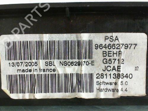 Climate control PEUGEOT 307 CC (3B) 2.0 16V | BP38661421I5 - Image 6