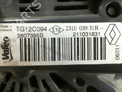 Alternator DACIA DUSTER (HS_) 1.5 dCi (HSMD, HSM3) | BP38662459M7 - Image 3