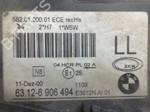 Right headlight BMW 3 (E46) 320 d | BP38662041C29 - Image 3