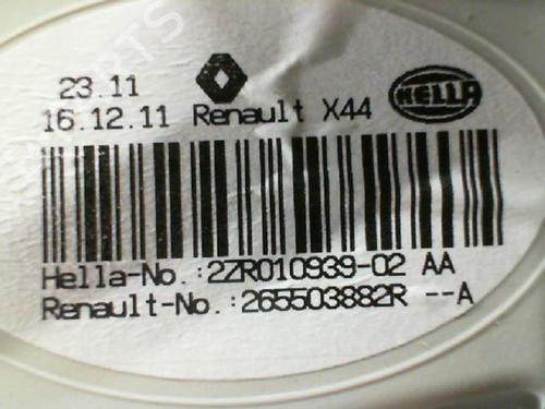 Right tailgate light RENAULT TWINGO II (CN0_) 1.2 16V (CN04, CN0B) | BP38663194C80 - Image 3
