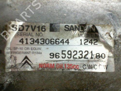 AC compressor PEUGEOT PARTNER MPV (5_, G_) 1.6 HDi 75 | BP38662536M34  - Image 6
