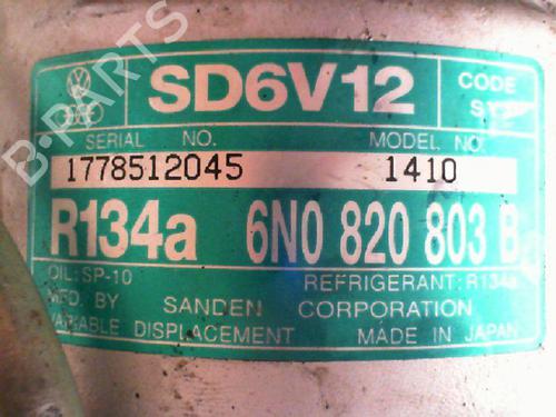 AC compressor VW POLO (6N2) 1.4 | BP38662468M34 - Image 6