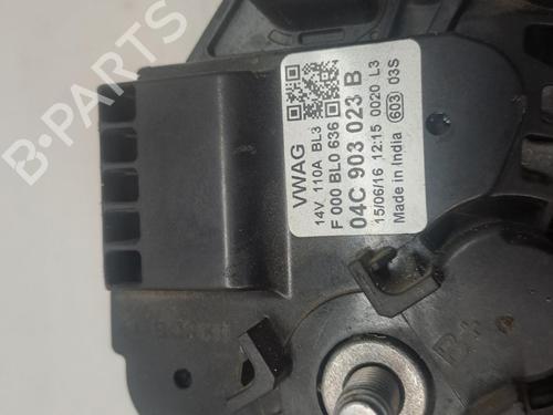 Used Alternator Alternator VW UP! (121, 122, BL1, BL2, BL3, 123) 1.0 (60 hp) 39950744 39950744