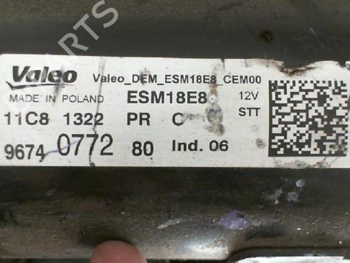 Starter PEUGEOT 2008 I (CU_) 1.2 THP 110 / PureTech 110 | BP38662572M8 - Image 2