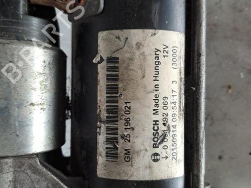 Startmotor OPEL CORSA E (X15) 1.4 (08, 68) | BP38665288M8 - Image 2