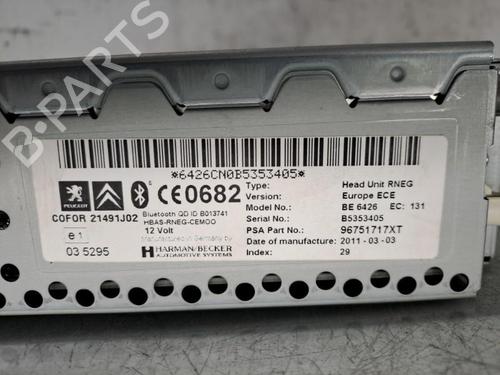 Used Radio Radio PEUGEOT 5008 (0U_, 0E_) 1.6 HDi (110 hp) 39710582 39710582