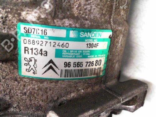 AC compressor CITROËN C5 II (RC_) 1.6 HDi (RC8HZB) | BP38659913M34 - Image 5