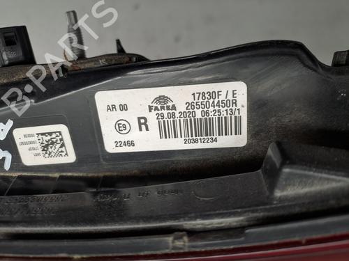 Right tailgate light RENAULT CLIO V (B7_) 1.5 Blue dCi 85 (B7AG) | BP38667687C80 - Image 4