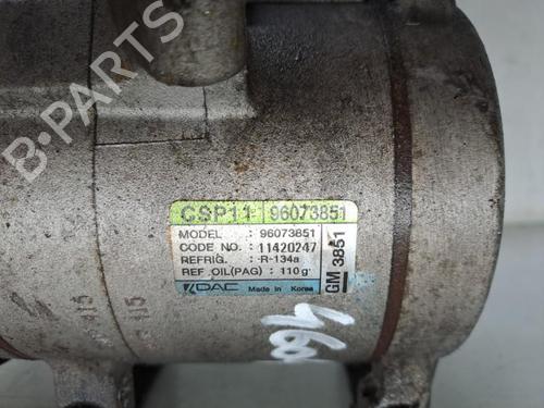 AC compressor CHEVROLET SPARK (M300) 1.2 | BP38665253M34 - Image 2