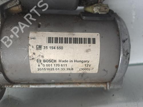 Startmotor OPEL CORSA E (X15) 1.4 Turbo (08, 68) | BP38666068M8 - Image 2