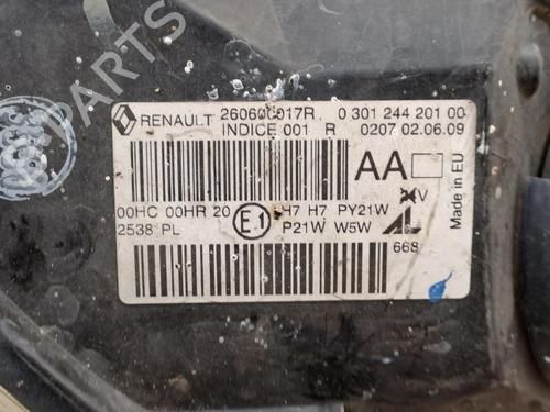 Left headlight RENAULT MEGANE III Hatchback (BZ0/1_, B3_) 1.5 dCi | BP38673234C28 - Image 2