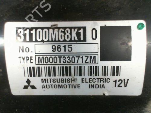 Starter NISSAN PIXO (UA0) 1.0 | BP38663360M8 - Image 3