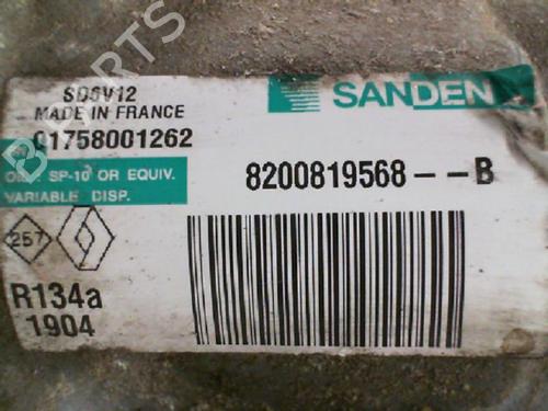 AC compressor RENAULT MODUS / GRAND MODUS (F/JP0_) 1.2 (JP0C, JP0K, FP0C, FP0K, FP0P, JP0P, JP0T) | BP38663105M34 - Image 3