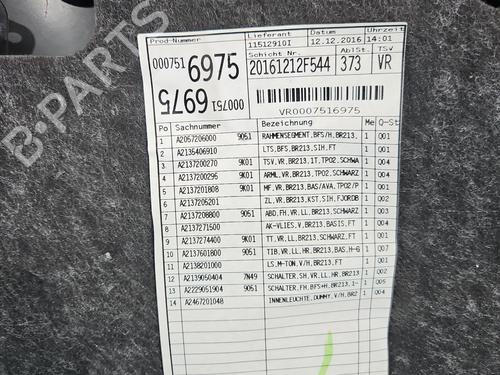 Forreste højre beklædning MERCEDES-BENZ E-CLASS (W213) E 220 d 4-matic (213.005) | BP37819234C59 - Image 6