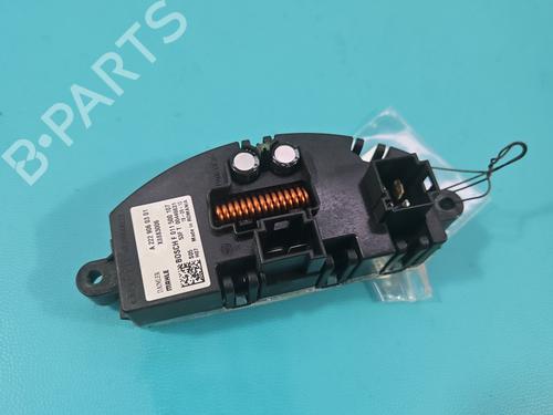Used Heater resistor Heater resistor MERCEDES-BENZ S-CLASS (W222, V222, X222) S 400 d 4-matic (222.035, 222.135) (340 hp) 37834505 37834505