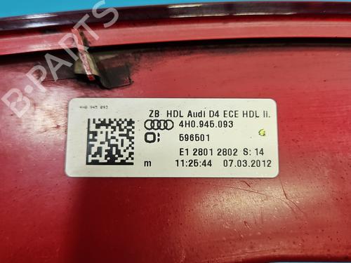 Left tailgate light AUDI A8 D4 (4H2, 4H8, 4HC, 4HL) 2.0 TFSI hybrid | BP37842279C79 - Image 8