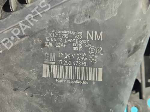 Right headlight OPEL ASTRA H Saloon (A04) 1.8 (L69) | BP37845100C29 - Image 18