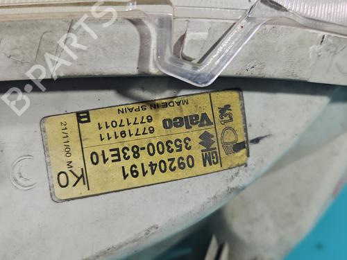 Left headlight OPEL AGILA A (H00)  | BP37814410C28  - Image 6
