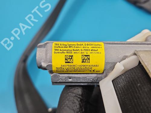 Front right seatbelt CITROËN C3 II (SC_) 1.2 VTi 82 | BP38149533I25 - Image 6