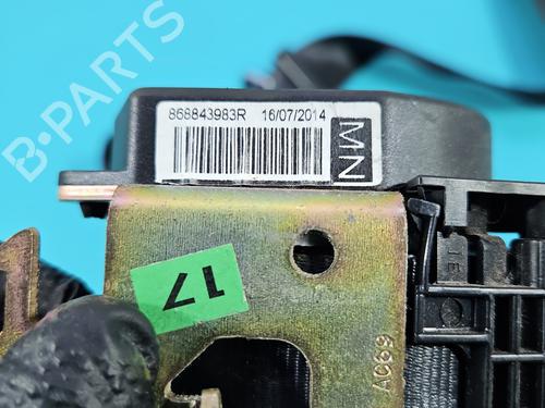 Front right seatbelt RENAULT CAPTUR I (J5_, H5_) 0.9 TCe 90 | BP37853456I25 - Image 4