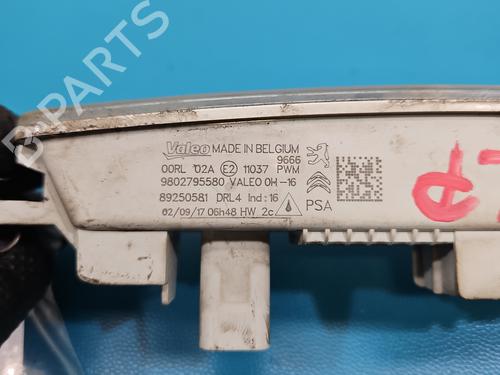 Left daytime light PEUGEOT 301 1.6 BlueHDi 100 | BP37836240C104 - Image 10