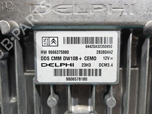 Engine control unit (ECU) CITROËN C5 III Break (RW_) 2.0 HDi 140 | BP37818455M57 - Image 3
