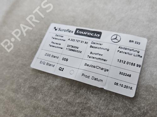 Front right panel MERCEDES-BENZ S-CLASS (W222, V222, X222) S 400 d 4-matic (222.035, 222.135) | BP37833628C59  - Image 6