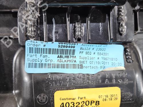 Boot lining BMW X6 (E71, E72) xDrive 40 d | BP37823553I3 - Image 5