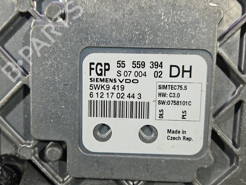 Engine control unit (ECU) OPEL ASTRA H GTC (A04) 1.8 (L08) | BP37847729M57 - Image 6