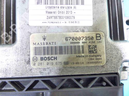 Engine control unit (ECU) MASERATI GHIBLI III (M157) | BP37884318M57 - Image 3