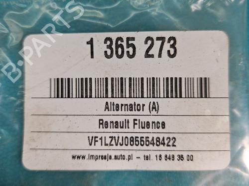 Alternator RENAULT FLUENCE (L3_) 1.5 dCi | BP38116901M7 - Image 2