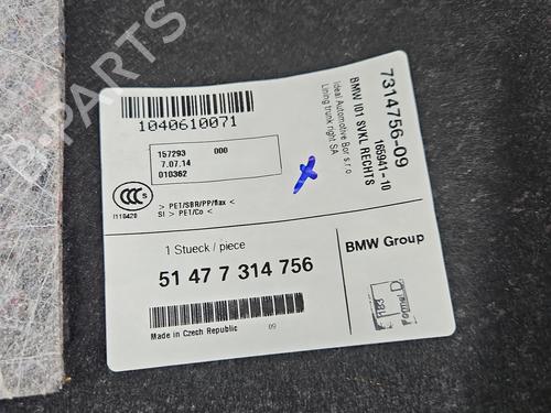 Bagagerumsbeklædning BMW i3 (I01) Range Extender | BP37844844I3 - Image 6